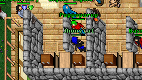 Jhony cat on screen