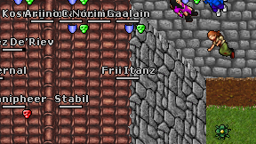Frii Itanz on screen