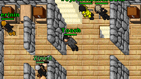 Toash on screen