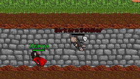 Birkern Soldier on screen