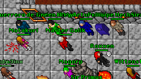 Master Galik on screen