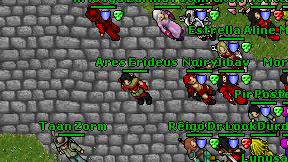 Ares Erideus on screen