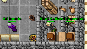 Devil Guardian on screen