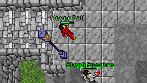 Never Pall on screen