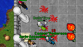 Bullz'Eye on screen