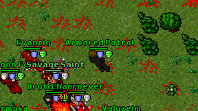 Armored Patrol on screen