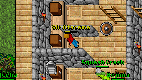 Sir Atacama on screen