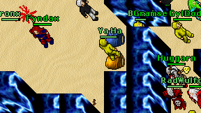 Fyndax on screen