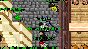 Pojarra on screen