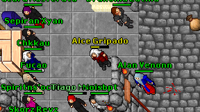 Alce Gripado on screen