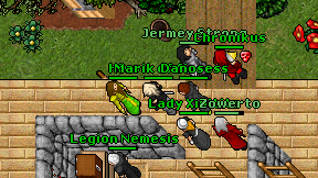 Marik of fire on screen