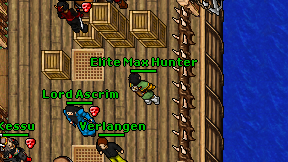 Elite Max Hunter on screen