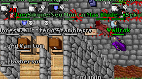 Scambler on screen