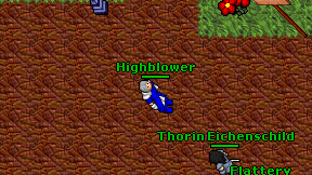 Highblower on screen