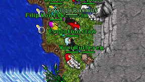 Evulotion claw on screen
