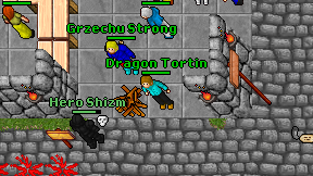 Dragon Tortin on screen