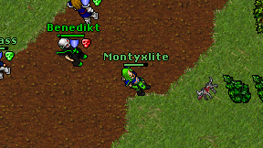 Montyxlite on screen