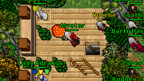 Alvatar on screen