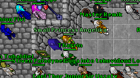 Small Princess Angelika on screen