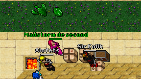 Mailstorm de second on screen