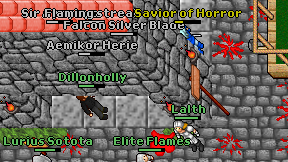 Falcon Silver Blade on screen