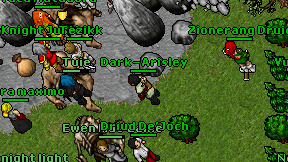 Dark-Arisley on screen