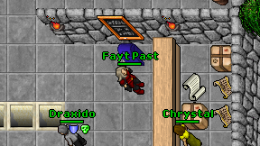 Fayt Past on screen