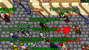 Homdark Druid on screen