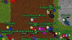 Minetaur Wlos on screen
