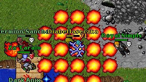 Diabel laseczka on screen