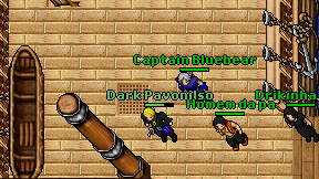Dark Pavonilso on screen