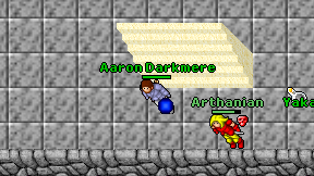 Aaron Darkmere on screen