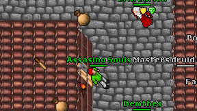 Assasino Souls on screen