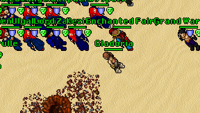 Gladoria on screen