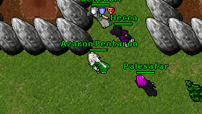 Azaron Pentaron on screen