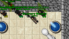 Bravery Wizard on screen