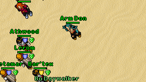 Arm Don on screen