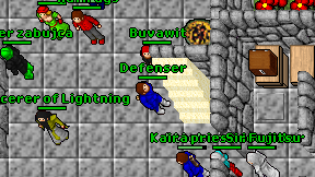 Defenser on screen
