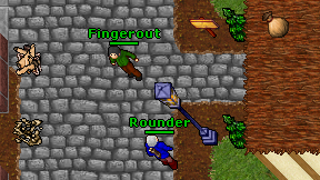 Rounder on screen