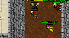 Xexo on screen