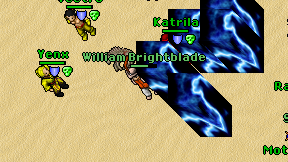 William Brightblade on screen