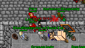 Dark Orko on screen