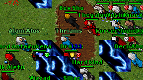 Thrianis on screen