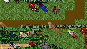Topasio del Hell on screen