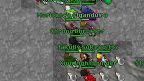Chrono Bhruster on screen