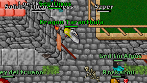 Dragon Taranthula on screen