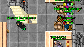 Eldiro Infestus on screen