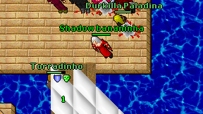 Shadow bananinha on screen