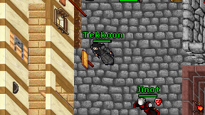 Tekkoon on screen