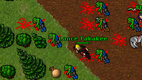 Lance Takakee on screen
